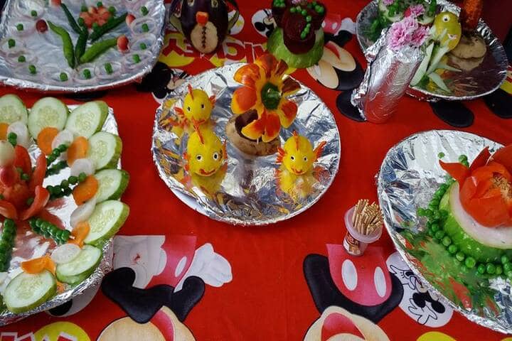 New Blooms Public School-Food Presentation