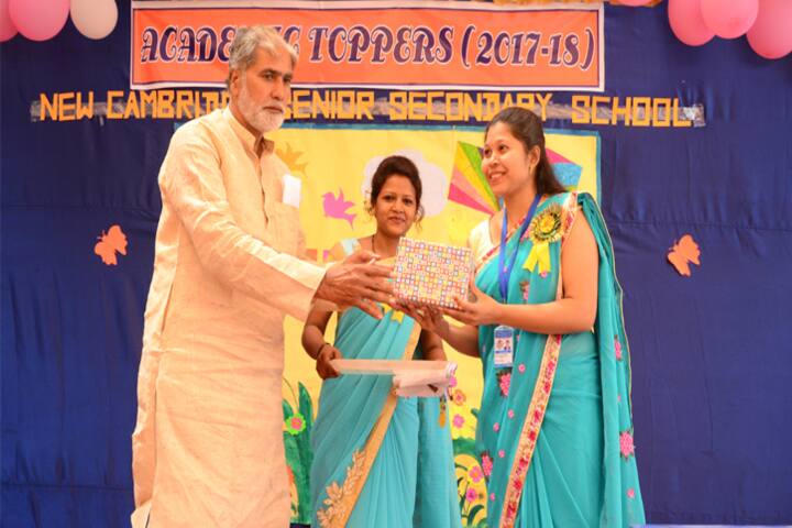 New Cambridge Senior Secondary School-Academic Topper