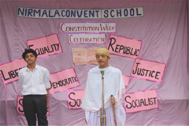 Nirmala Convent School- Constitution Week Celebration