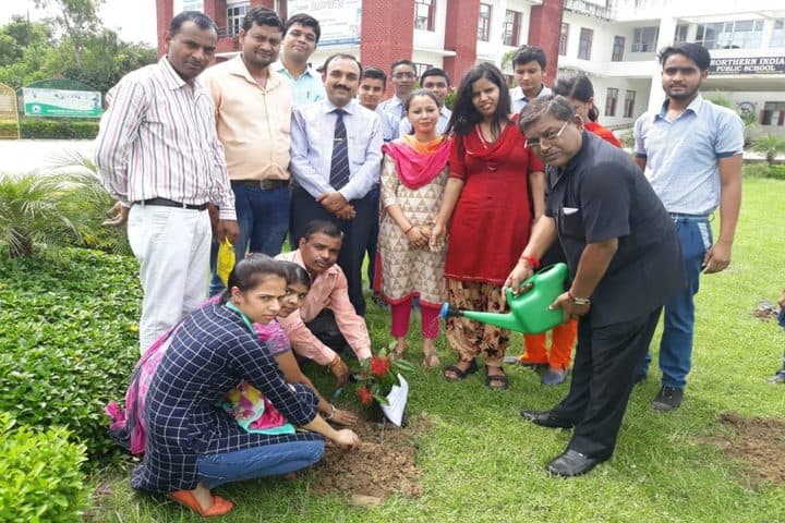 Northern India Public School-Tree Plantation