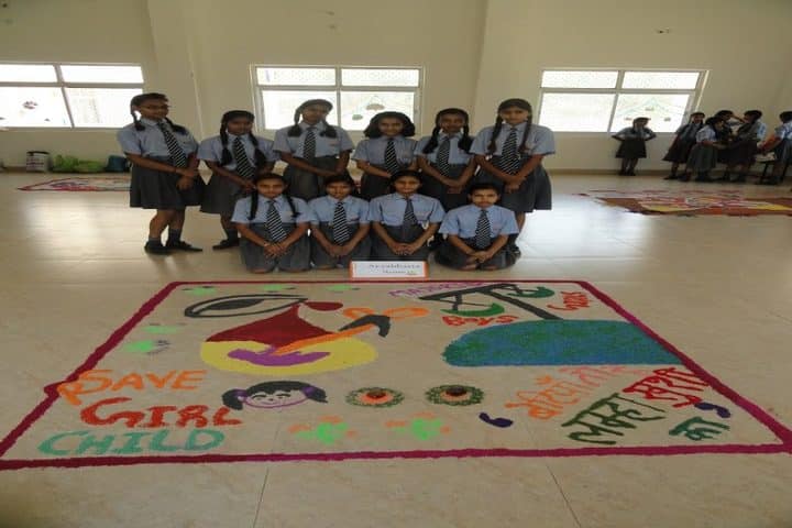 Ongc Community School-Rangoli Competition