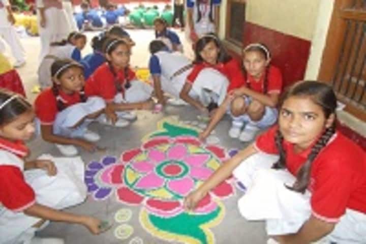 Paradise Public School-Rangoli Competition