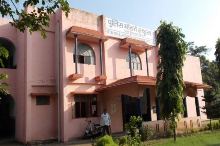Police Modern School-School Building