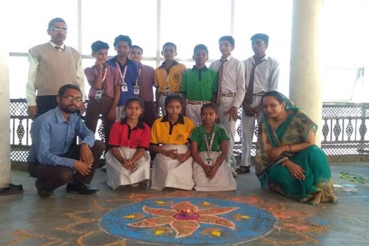 Pt Babu Ram Pandey Academy-Rangoli Competition