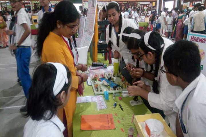 R R Morarka Pub School-science exhibition