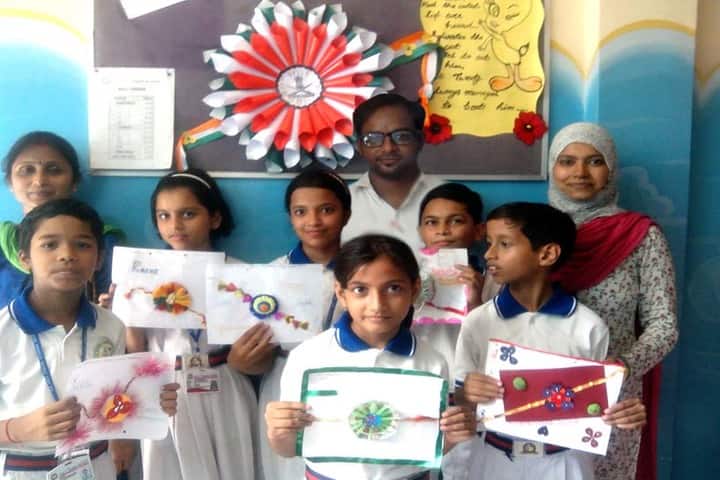 R S Excel English Academy-Rakhi Competition