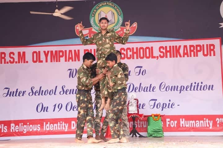 R S Memorial Olympian Public School-Drama