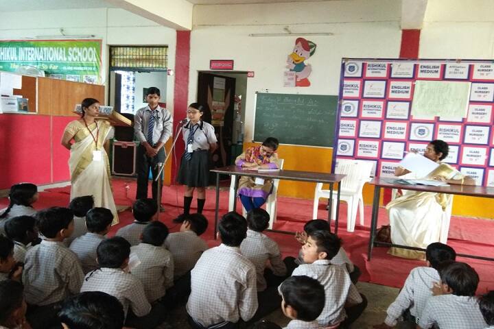 Rishikul International School-recitation competition