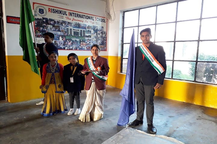 Rishikul International School-republic day celebration