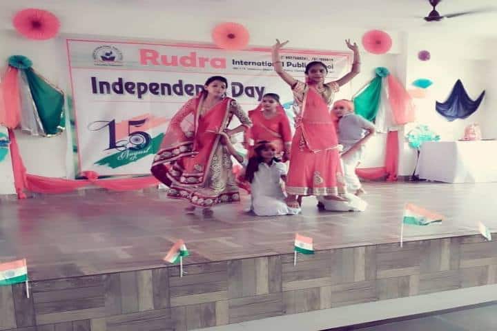 Rudra International Public School- Independence day