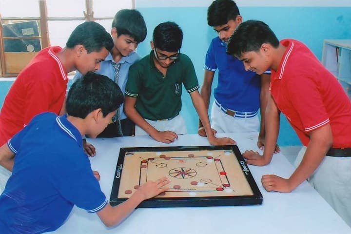 SNSS Academy-Carrom Playing