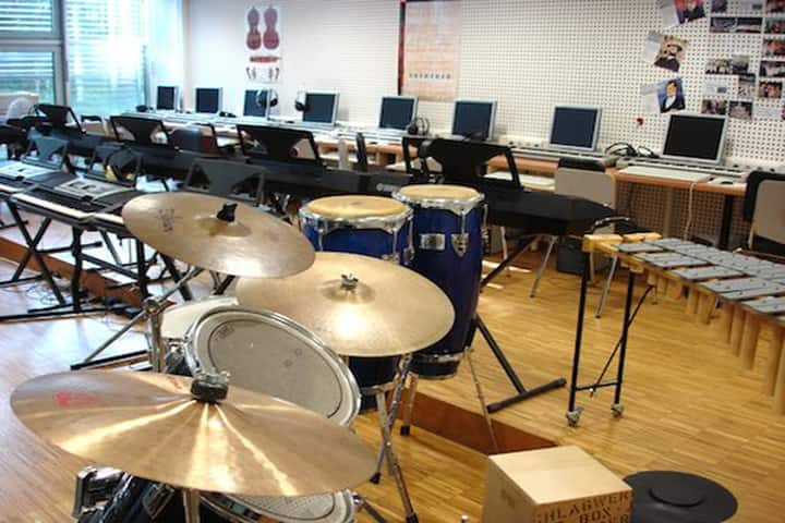 S R D Public Senior Secondary School- Music room