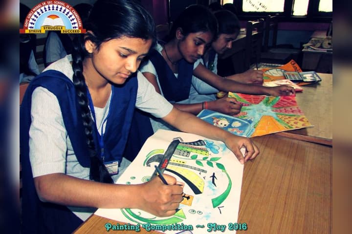 Government Girls Senior Secondary School-Drawing Activity