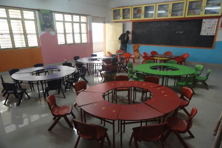 Saint Angels Public School-Kinderaten class
