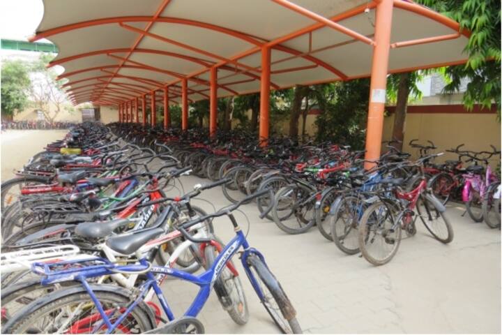 Saraswati Vidya Mandir- Cycle Stand