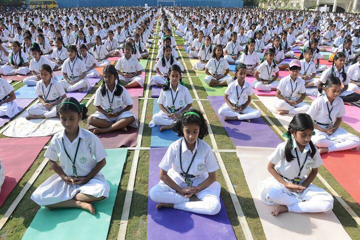 Sarti Devi Raja Ram Public School-Yoga