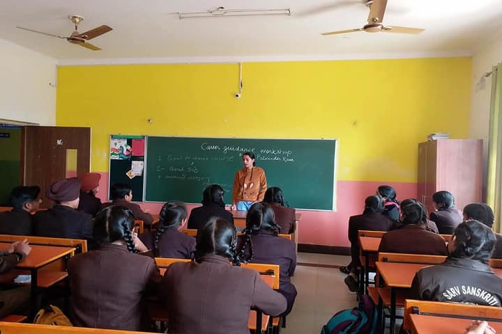 Sarv Sanskriti School-Classrooms