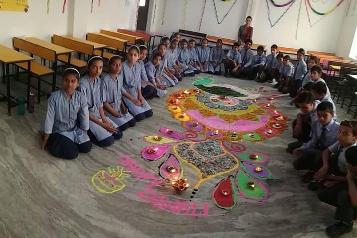 Sarvodaya Public School-Rangoli