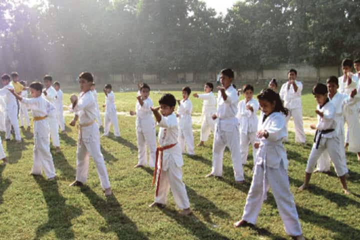 Seth M R Jaipuria School-Karate