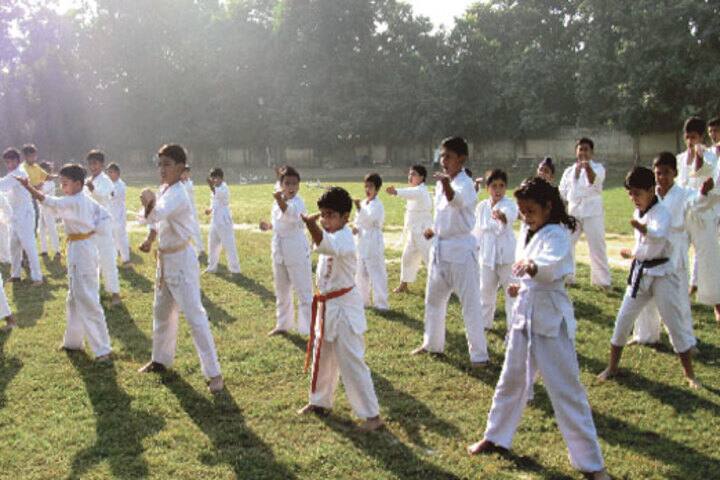 Seth M R Jaipuria School-Karate
