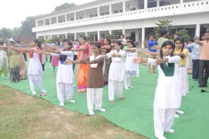 Srimati Dhanraji Devi Shri Bhuleshwar Singh Inter College-Yoga Day