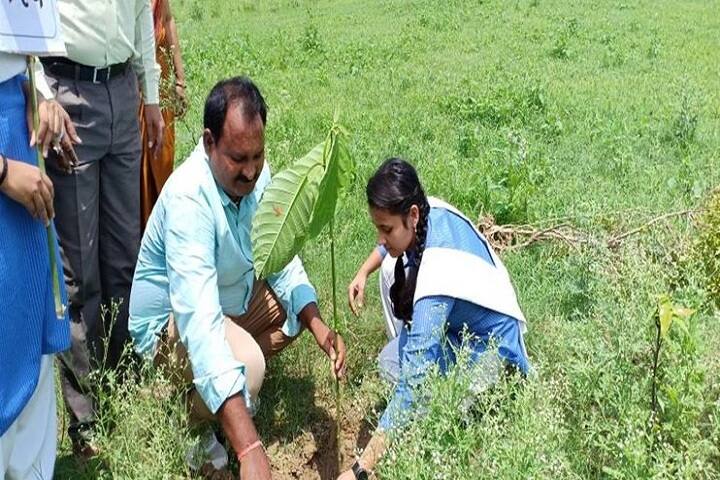 Srimati Dhanraji Devi Shri Bhuleshwar Singh Inter College-Tree Plantation