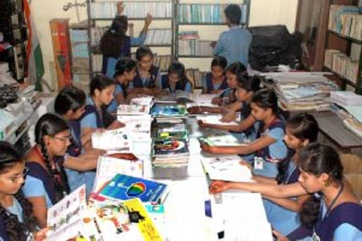 Gnanabharati English Medium School-Library
