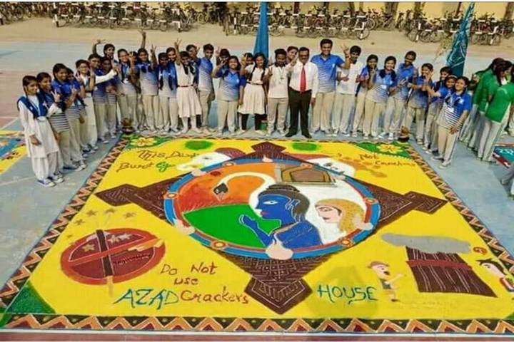 St Xaviers School-Rangoli Competition