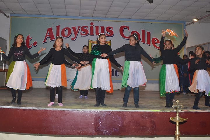 St Aloysius College-Republic Day