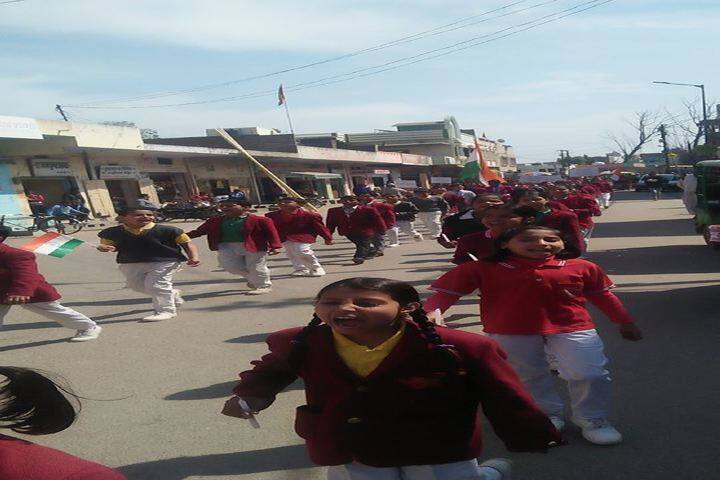 St Drona Public School-Rally