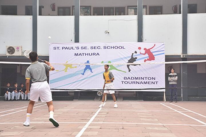 St Pauls Sr Sec School-Sports Badminton