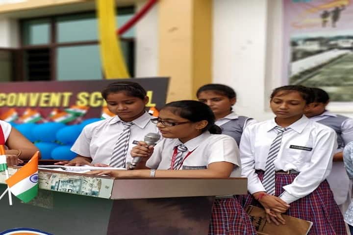St R V Convent School-Speech