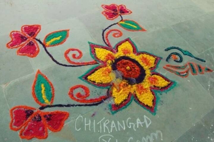 Sunrise Ville School-Rangoli Competition