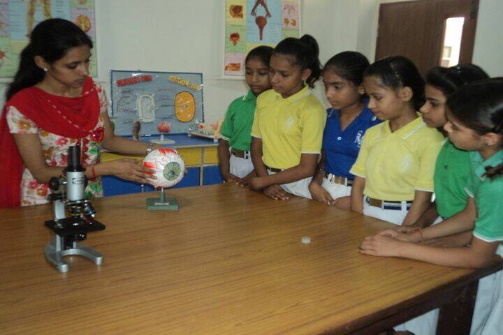 Sushila Model School-Biology Lab
