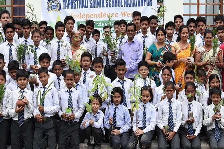 Tapasthali Sainik School-Plantation