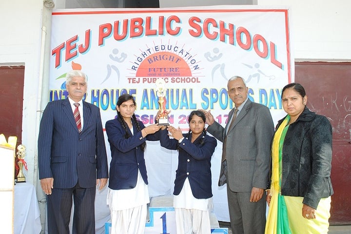 Tej Public School-Annual Sports Day