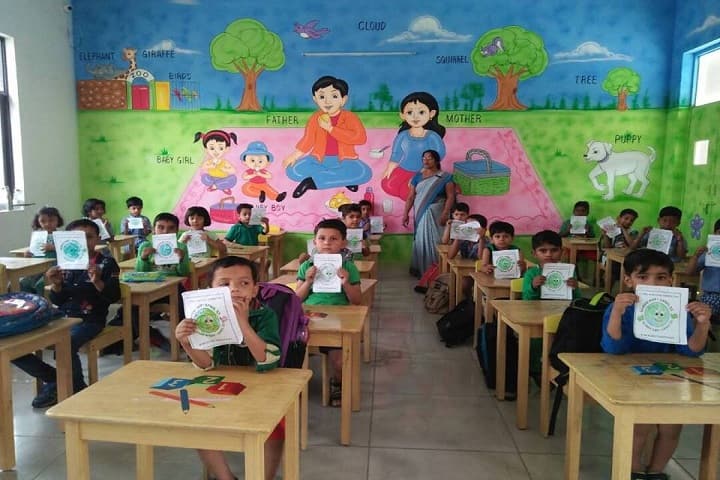The Aaryans-Primary class room