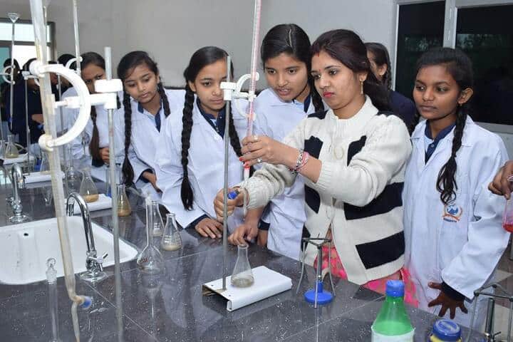 The Gramodaya International College-Science Lab