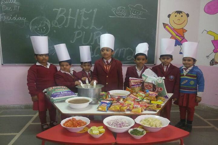 The Kuber Public School-Food Day celebration