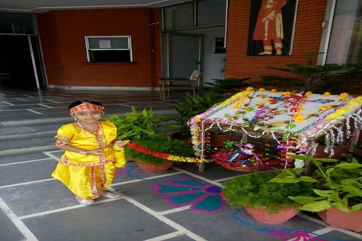 The Kuber Public School-Janmashtami Celebrations