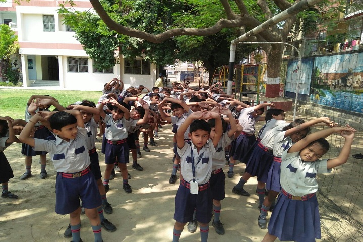 The Lucknow Public Collegiate-Yoga Day