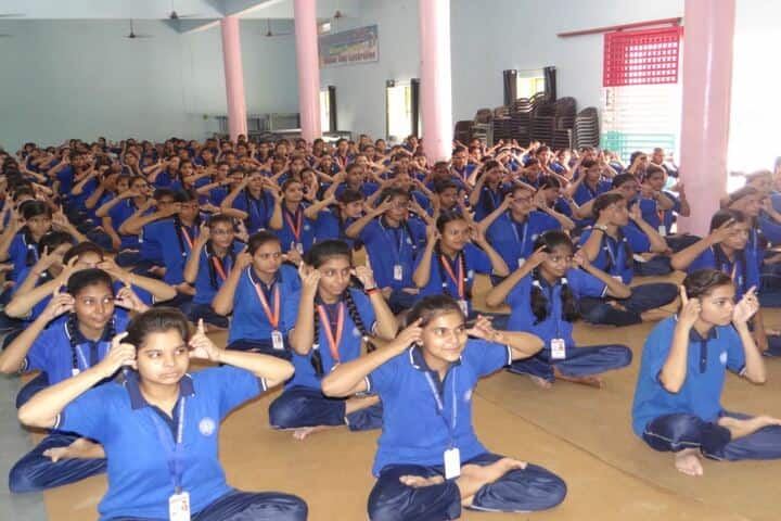 Tiny Tots English Medium School-Yoga Activity