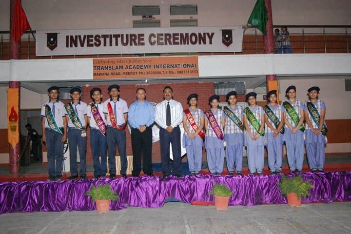Translam Academy International-Investiture Ceremony