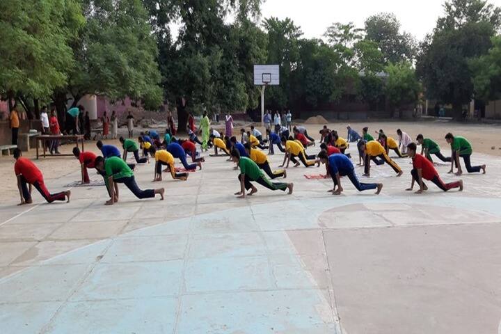 Udai Pratap Public School-Yoga Day