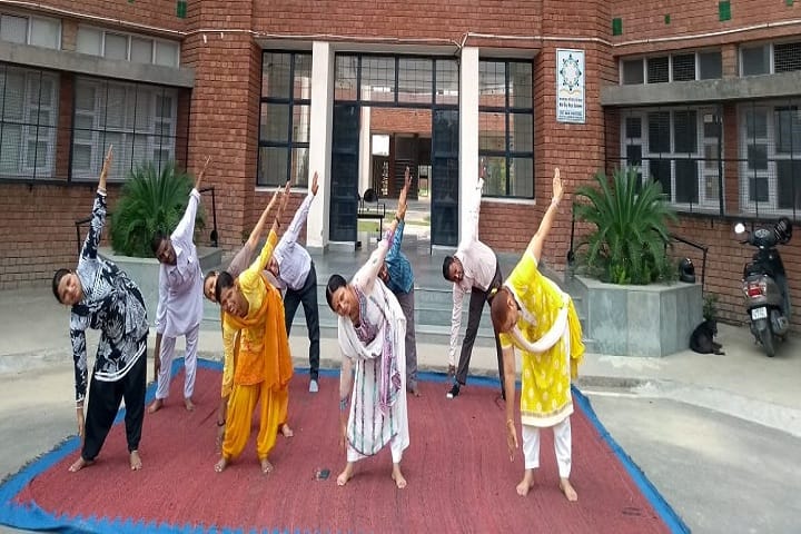 Government Model High School-Yoga Day Celebrations