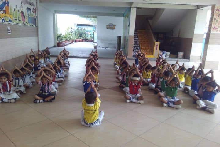 Vishwa Bharti Public School-Yoga Day