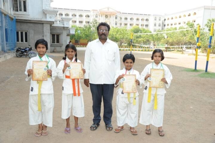 Gowtham Concept School-Karate Award Winners