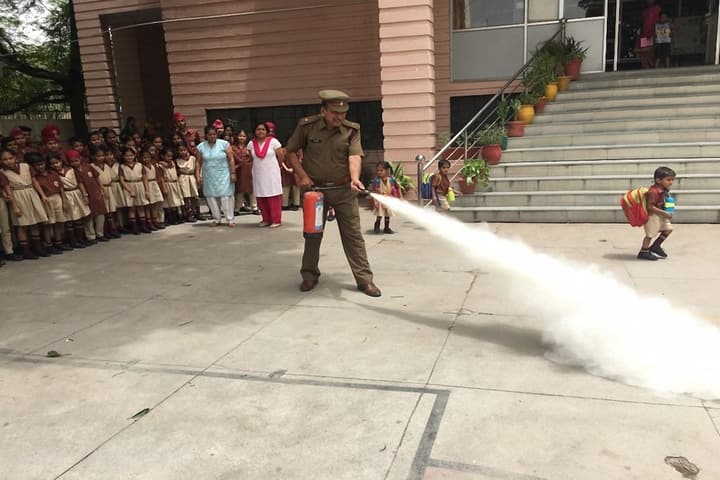 Guru Teg Bahadur Public School-Fire Drill Activity