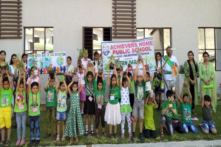 Achivers Home Public School-Earth Day