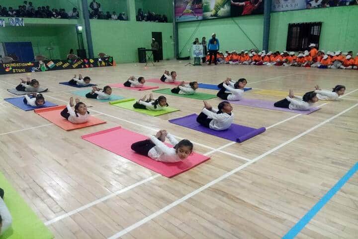 Achivers Home Public School-Yoga Day